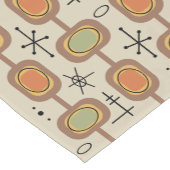 Geometrische ruimtevaartsgeschiedenis multiculture korte tafelloper (Hoek)