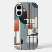 geometrische samenstelling Case-Mate iPhone case (Achterkant)