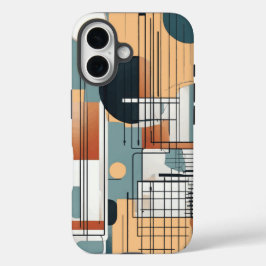 Geometrische samenstelling iPhone case