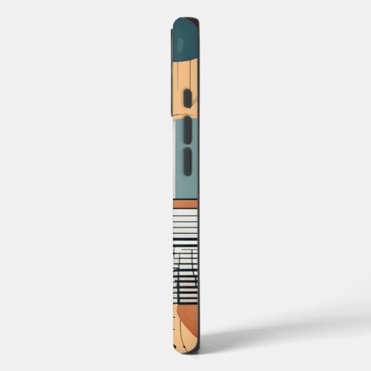 Geometrische samenstelling iPhone case (Achterkant / Links)