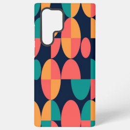 Geometrische Sansung Galaxy S22 Ultra telefoonhoes Samsung Galaxy Hoesje