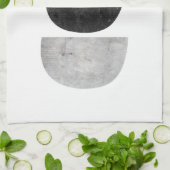 Geometrische Scandinavische abstracte theehanddoek Theedoek (Gevouwen)