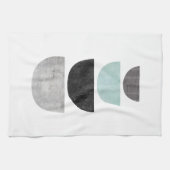 Geometrische Scandinavische abstracte theehanddoek Theedoek (Horizontaal)