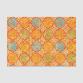 Geometrische schade tissuepapier