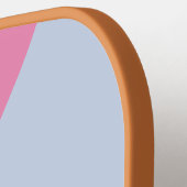  geometrische & Schattigee gestreepte pickleball p Pickleball Paddle (Links Detail)