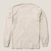 Geometrische schedel Art Mannen Tri-Blend Shirt (Achterkant)