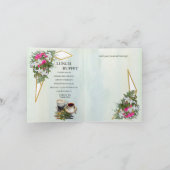 Geometrische schotel van het golfblok, Bouquet Cou (Binnen)