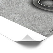 "Geometrische sequentie", Glanzend Poster (Hoek)