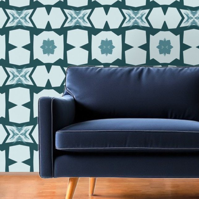 Geometrische Sereniteit  Behang (Creator heeft geüpload)