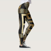 Geometrische Siciliaanse Dames  Leggings (Rechts)