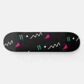 Geometrische skateboard middelbare school (Horizontaal)