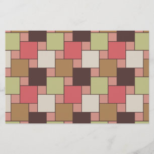 Geometrische spice-kast briefpapier