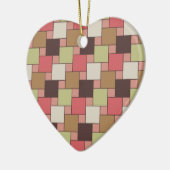 Geometrische spice-kast keramisch ornament (Links)