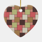 Geometrische spice-kast keramisch ornament (Achterkant)