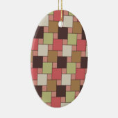 Geometrische spice-kast keramisch ornament (Rechts)