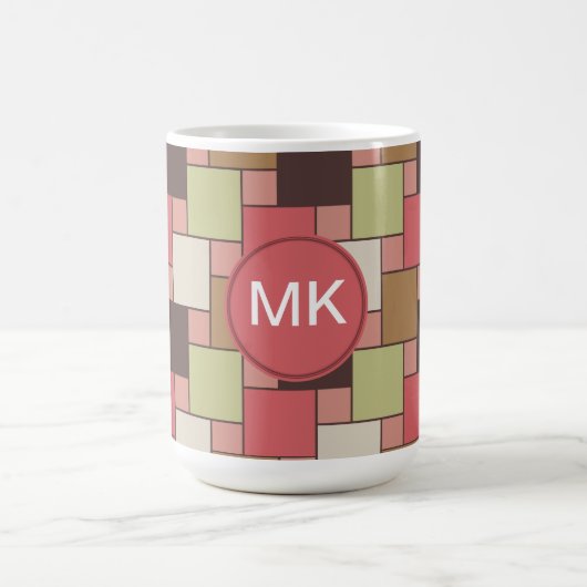 Geometrische spice-kast koffiemok (Center)