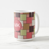 Geometrische spice-kast koffiemok (Voorkant rechts)