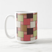 Geometrische spice-kast koffiemok (Links)