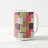 Geometrische spice-kast koffiemok (Voorkant rechts)