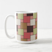 Geometrische spice-kast koffiemok (Links)