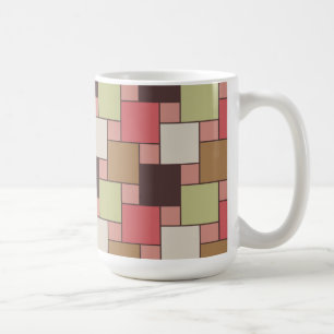 Geometrische spice-kast koffiemok