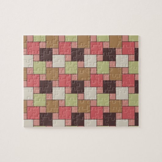 Geometrische spice-kast legpuzzel (Horizontaal)