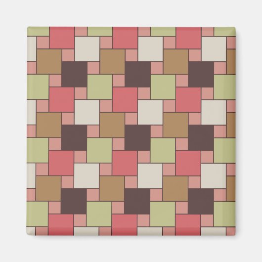 Geometrische spice-kast magneet (Voorkant)