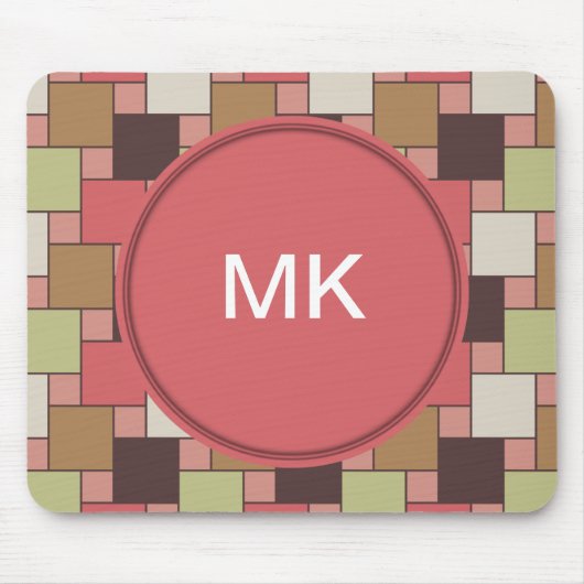 Geometrische spice-kast muismat (Voorkant)