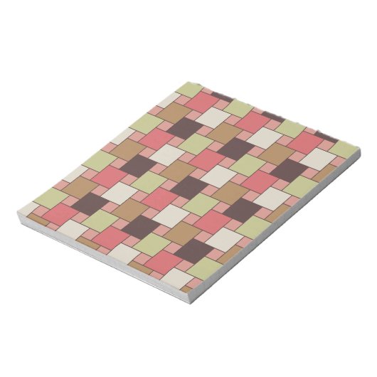 Geometrische spice-kast notitieblok