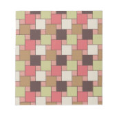 Geometrische spice-kast notitieblok (Voorkant)