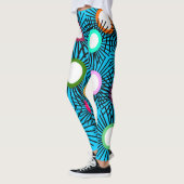 Geometrische Spike Balls Leggings (Links)
