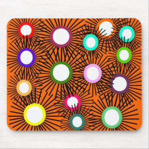 Geometrische Spike Balls Muismat
