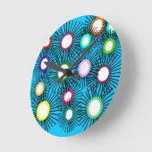 Geometrische Spike Balls Ronde Klok (Hoek)