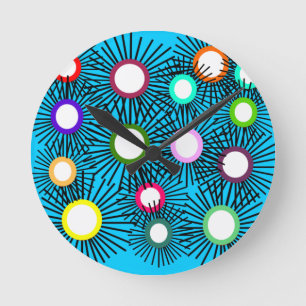 Geometrische Spike Balls  Ronde Klok