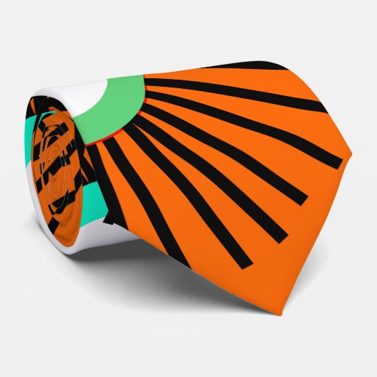 Geometrische Spike Balls Stropdas (Opgerold)