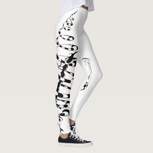 Geometrische spiraal Leggings - Visionaire Mode St (Rechts)