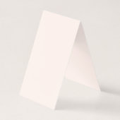 Geometrische Spring Romance Deel het Love Table Si Kaart (Achterkant)