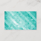 Geometrische standaard Chiropraktijk-Visitekaartje Visitekaartje (Achterkant)