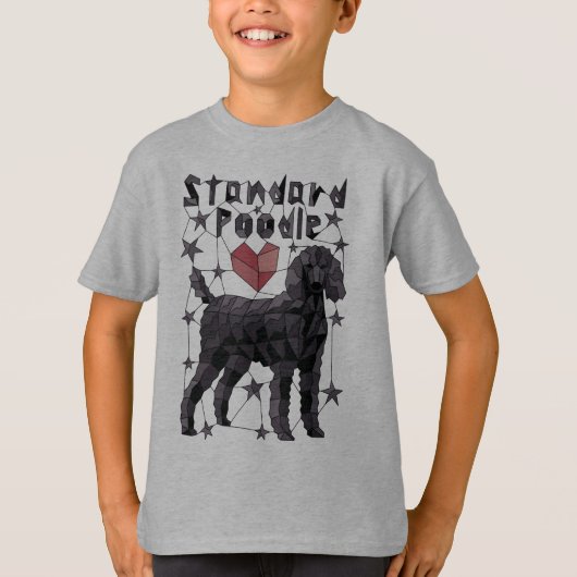 Geometrische standaardpoel t-shirt (Voorkant)