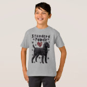Geometrische standaardpoel t-shirt (Voorkant volledig)