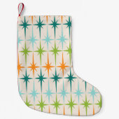  Geometrische Starbursten kerststeniging Kleine Kerstsok (Voorkant)