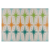 geometrische Starbursts glassnijplank Snijplank (Voorkant)