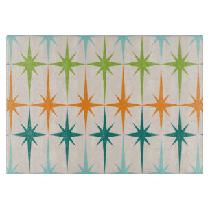 geometrische Starbursts glassnijplank Snijplank