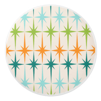  geometrische Starbursts keramische knop