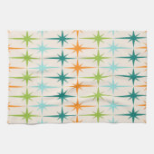  geometrische Starbursts keukenhanddoek (Horizontaal)
