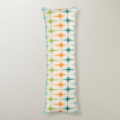 geometrische Starbursts Lichaamskussen (Achterkant (Verticaal))