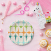 geometrische starbursts PapierBorden Papieren Bordje (Feest)