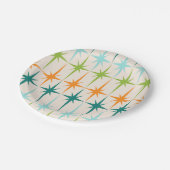 geometrische starbursts PapierBorden Papieren Bordje (Gekanteld)
