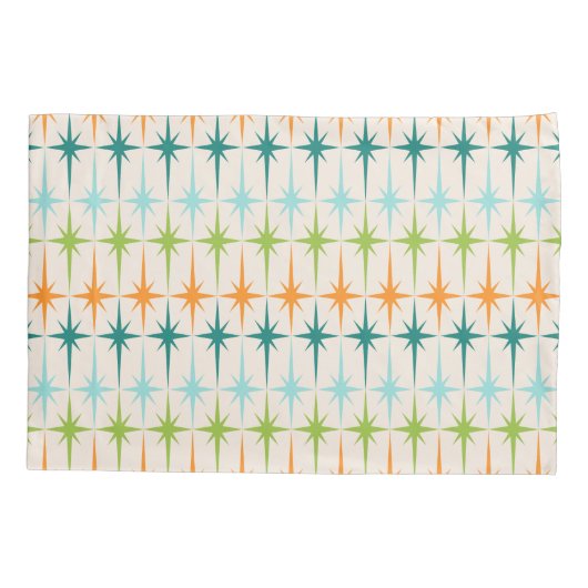  geometrische Starbursts Pillowcase Kussensloop (Achterkant)