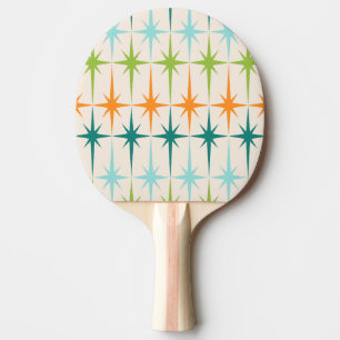 geometrische Starbursts Ping Pong Paddle Tafeltennisbatje
